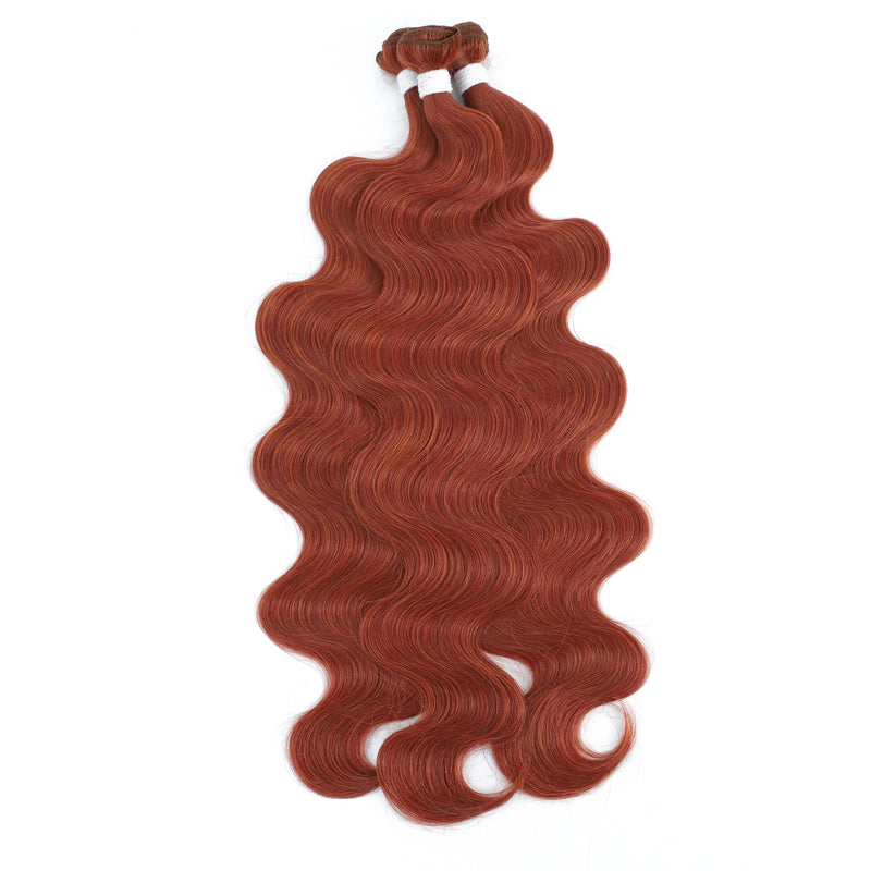 JN042- Fiber 26 Inch Straight Extensions Ombre Bundles Heat Resistant Fiber Weaving Synthetic Straight gray