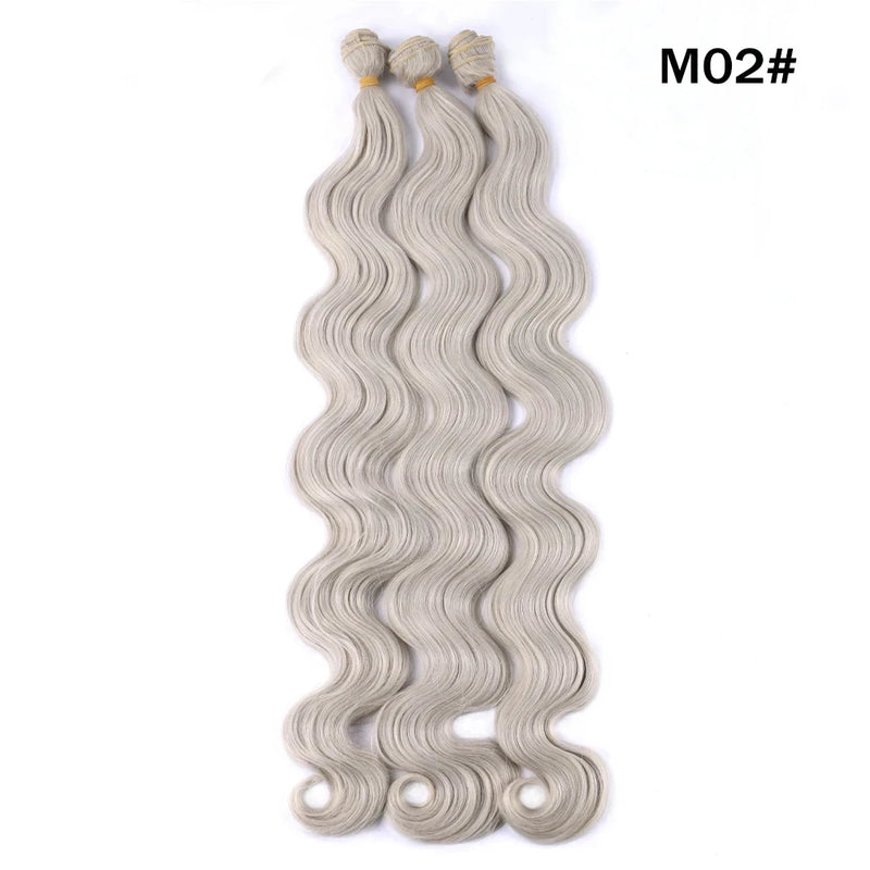 JN048 - Synthetic Body Wave Twist Braiding Extensions 30 inch Long Crochet piece Ombre Red Braids For Women