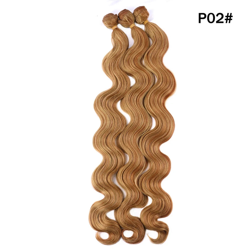 JN048 - Synthetic Body Wave Twist Braiding Extensions 30 inch Long Crochet piece Ombre Red Braids For Women